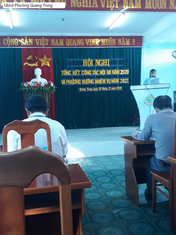 Ubnd Phường Quang Trung